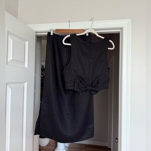 DISSH Top and Skirt 2pc Set